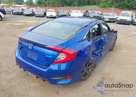 2020 Honda Civic Sport from USA, damaged, VIN 2HGFC2F88LH528445